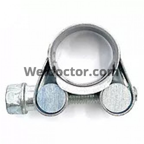 Galvanised Heavy Duty Hose Clamp Width 24MM (Zinc Coated)(104-112MM)